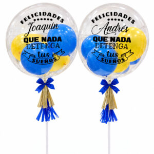 Globo Burbuja Personalizado 18"