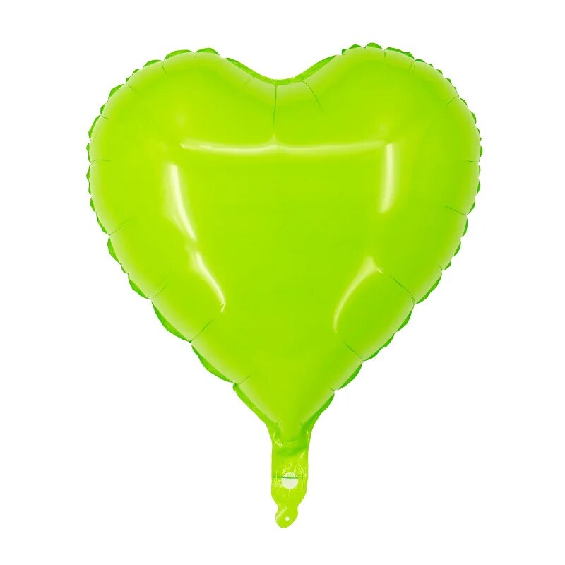 Globo metálico forma corazón 18" - Imagen 2