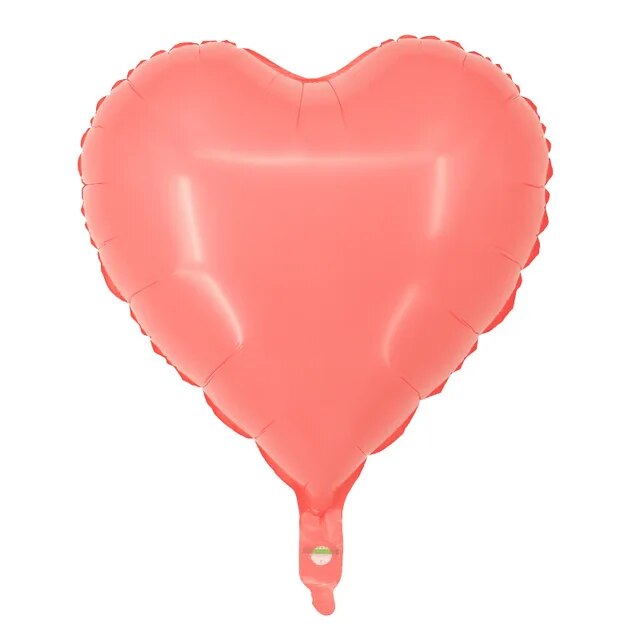 Globo metálico forma corazón 18" - Imagen 3