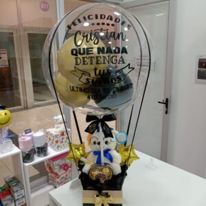 Bubble Graduacion Teddy & Valentte