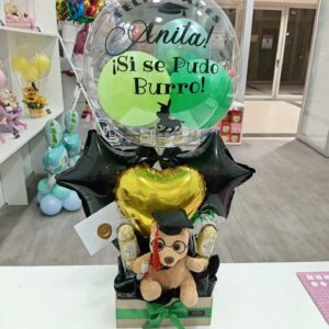 Box Graduación Bubble Teddy & Ferrero